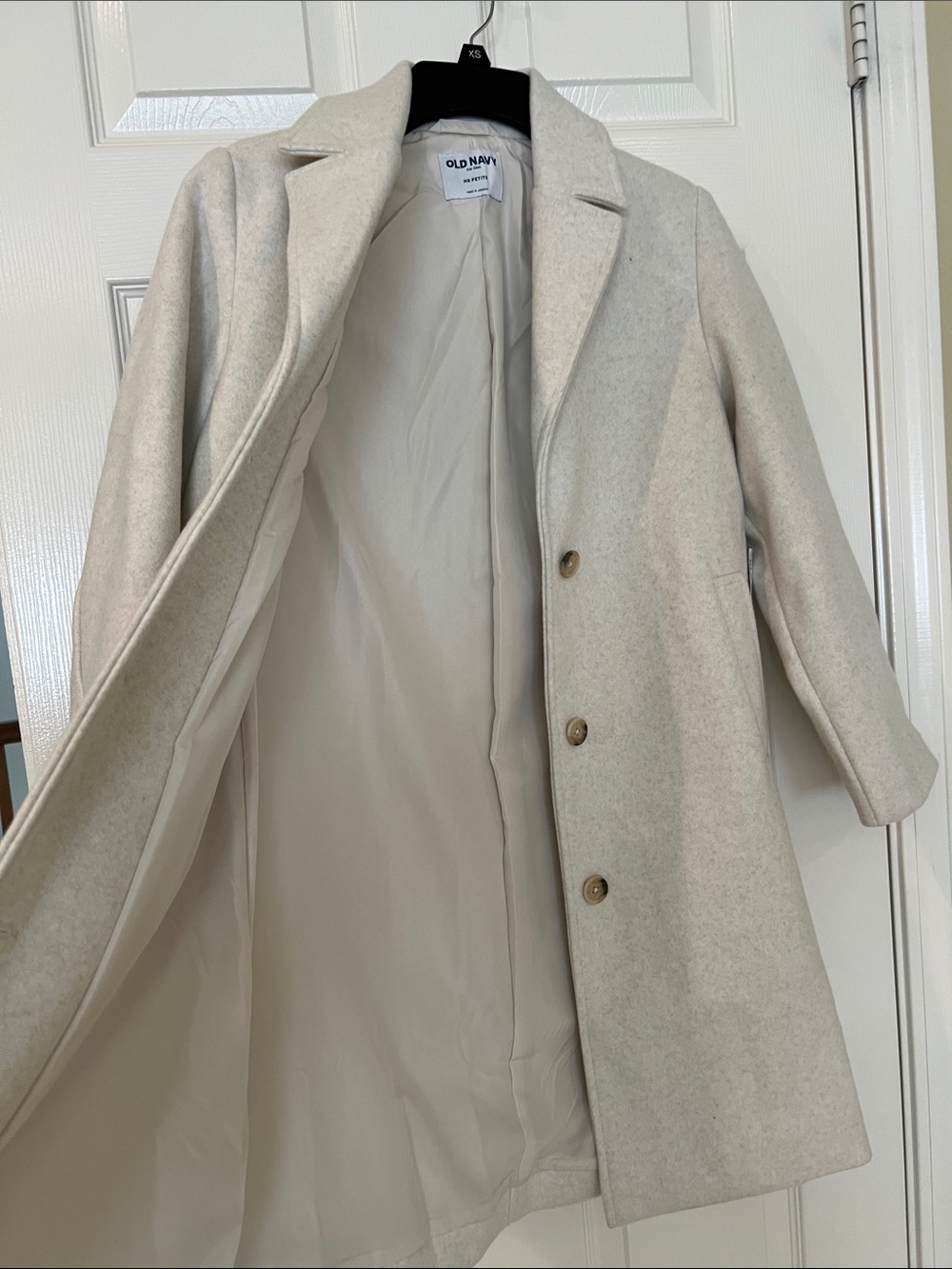 Old Navy lined coat. - Picture 3 of 5